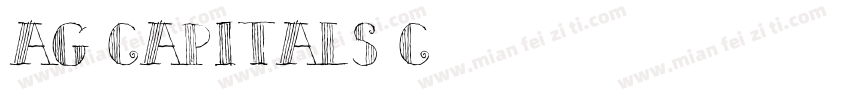 AG Capitals C字体转换